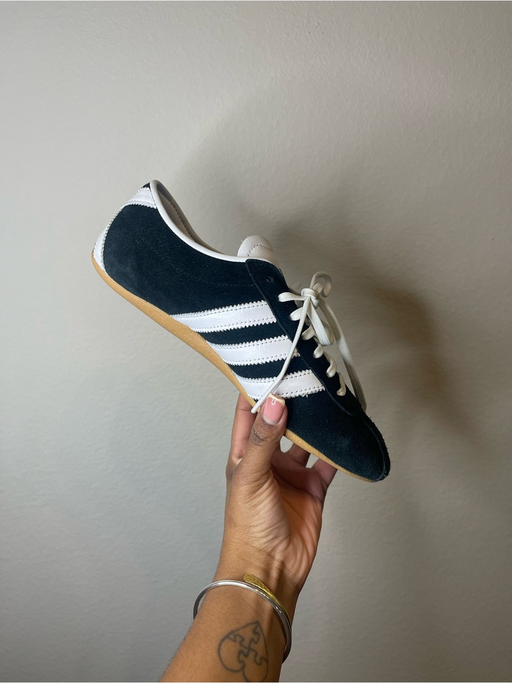 adidas Tokyo Black & White Low-Profile Sneakers - Picture 9 of 16